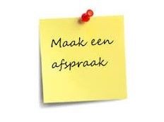 Online afspraken beschikbaar