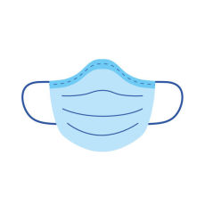 Ben je ziek? Denk aan je mondmasker!